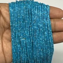 1 strand, 1mm, Tiny Size Synthetic Turquoise Beads St Tube @Afghansitan,... - £2.51 GBP
