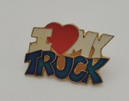 &quot;I Love My Truck&quot; Novelty Lapel Hat Pin - $19.60