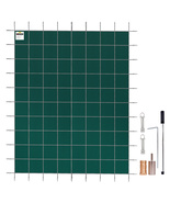 VEVOR Green Winter Pool Safety Cover for 20 x 40 ft Rectangle Inground P... - $436.90