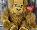 Russ Berrie 13&quot; Orangutan Plush Bongo - HeartCraft Collection - New w/ Tag - $9.74