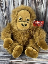 Russ Berrie 13&quot; Orangutan Plush Bongo - HeartCraft Collection - New w/ Tag - £7.78 GBP