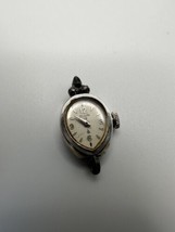 Antique Elgin Women’s Watch Not Working Sterling Lugs 10k RGP 16mm - £11.69 GBP