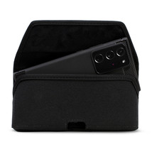 Galaxy Note 20 Ultra Belt Holster Nylon Pouch with Rotating Clip, Horizontal - £29.14 GBP