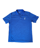 Nike Golf Mens Size L Large Dri-Fit Shortsleeve Blue Polo T-Shirt - $12.97 CAD