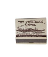 Vintage Matchbook The Virginian Motel Jackson Hole WY Full Unstruck Adve... - €11,87 EUR