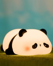 Cute Panda Night Light LED Squishy Novelty Animal Night Lamp Food Grade Silicone - £32.87 GBP
