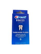 Crest Braces Threader Floss 30ct Discontinued Rare For Braces Dental - $65.33