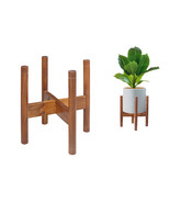 Adjustable Plant Stand, Acacia wood Pot Holder, Pot & Plant NOT Included. - $36.68