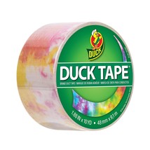 Duck Brand Printed Duct Tape Prints &amp; Patterns: 1.88 in. x 30 ft. (Tie-Dye) - £12.63 GBP