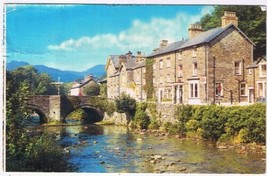 Postcard The Bridge Beddgelert Gwynedd Wales UK - £3.10 GBP