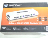 TRENDnet 4-Port PS/2 KVM Switch TK-400K - $42.03