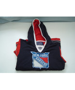 NY New York Rangers Old Time Hockey Youth Hooded Shirt Jersey style  siz... - $864.62 MXN