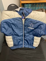  Vintage Pro Player Dallas Cowboys Jacket Size M - £77.87 GBP