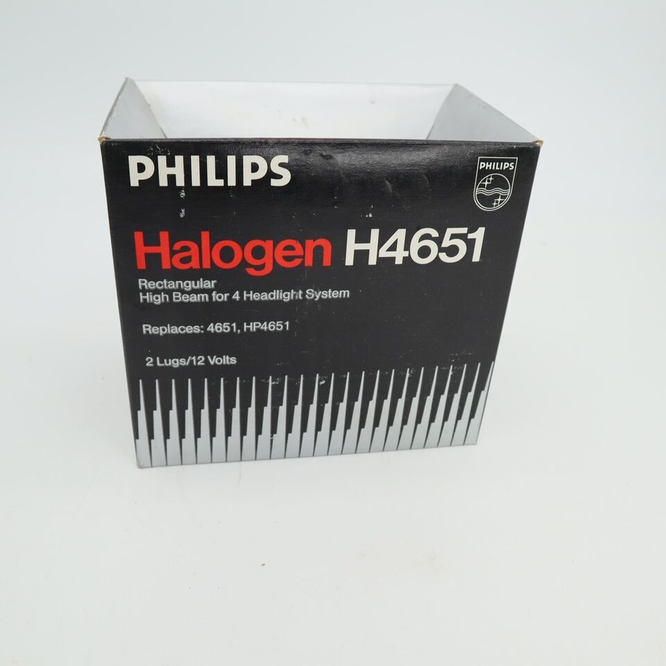 Primary image for Philips H4651 12V Rectangular Headlight Lamp High Beam New