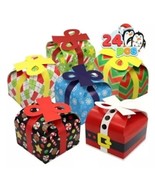 Lot Of 2 Pack Joyin 12131 Multicolor 3D Christmas Goody Gift Boxes 6”X6”... - $279.97 MXN