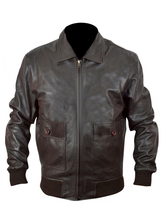 Men&#39;s Real  Leather Black Motorcycle Leather Jacket Leather. The Last St... - $199.00