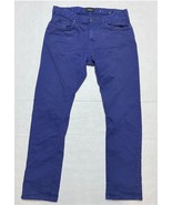 SCOTCH &amp; SODA Dylan Trousers Men’s W34/L32 (34 X 30) Royal Blue Stretch ... - $354.29 MXN