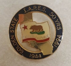 I.A.P.E.S. Intl&#39; Association of Personnel in Employment Security California Pin - £11.74 GBP