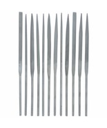 12 Small FILE Set CARBON STEEL 5.5&quot; Precision NEEDLE Finishing Files Var... - $23.39