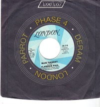 45 rpm record Clarence Paul - &quot;Blue Tuesday&quot; &amp; &quot;I&#39;m In Love Again&quot; - £1.98 GBP