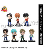 BTS Limited Edition Disco Dynamite Set of 7 Action Toy Figure Multicolor... - £35.33 GBP