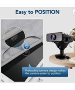 Small Security Camera 4K Ultra HD WiFi and SD, Online for Baby, pet, ind... - €29,47 EUR