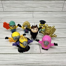 McDonalds Minions Rise of Gru Happy Meal Toys Lot 8 Gold Dragon Vampire Mummy - $18.76