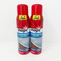 LOT 2 - Magic Countertop Cleaner Aerosol for Laminate Countertops 17 oz NEW - £47.44 GBP