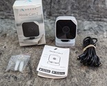 Abode Cam 2 Wi-Fi Indoor/Outdoor Security Cameras White - For Parts (D2) - $7.99