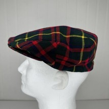 Shandon Wool Tweed Newsboys Hat Flap Cap MacKintosh Hunting Tartan Size ... - £35.96 GBP