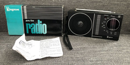 Vtg Kingston AM/FM Pocket Portable Radio 838K Takes UM-3 Batteries Please Read - $7.48