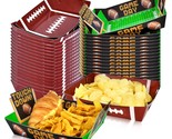Football Party Supplies Kit For 36: Large Football Food Plates, Disposab... - $44.99