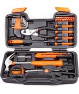 CARTMAN 39 Piece Tool Set General Household Hand Kit with Plastic Toolbox - £30.30 GBP