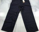 Carhartt Flame Resistant Jeans Mens 40x30 Dark Blue FR Midweight Canvas ... - $46.39