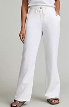 Freemans White Linen Trousers UK 12 Short (fm108-5) - $25.14