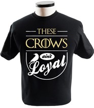 Funny Skull T Shirt These Crows Aint Loyal - £13.50 GBP+