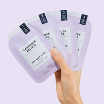 Voesh Pedi In A Box Deluxe 4 Step Pedicure - Lavender Relieve (Pack Of 6) image 4