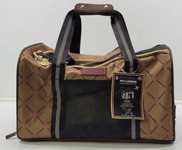*Z) Betsey Johnson Pet Carrier Bag Chocolate TSA Compliant  Up to 16lbs ... - $49.49