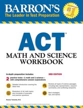 Barron&#39;s ACT Math and Science Workbook, 3rd Edition (Barron&#39;s Test Prep) Teukols - £7.84 GBP