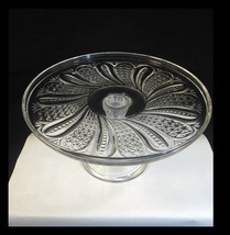 DORIC aka Feather Salver or Mini Cake Stand McKee 4 3/8&quot; Tall c1896 Very... - £19.46 GBP