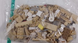 Sorted Lego white/beige Assorted Bricks - 1/2 Pound Bags (A134) - £6.32 GBP