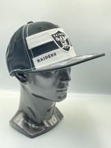 New Raiders hat Reebok sideline on-field Flex fitted S/M black &amp; grey st... - $23.36