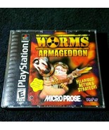 Worms Armageddon - PS1 and PS2 Complete + Worms Forts under Siege PS2 -D... - £20.41 GBP