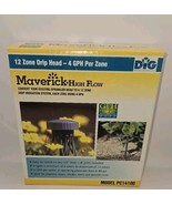 DIG Maverick High Flow PC14100 Drip Head Irrigation Kit Black 12 Zone NEW - £15.51 GBP