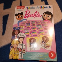 Barbie Make-A-Match Card Game By Fisher Price From Mattel Ages 3+ - $7.72