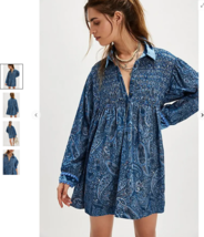 free people Lucille Corduroy Mini Dresssize large -$168 - €113,25 EUR