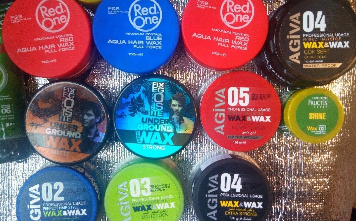 Red One HAIR WAX 150ml (BLUE)