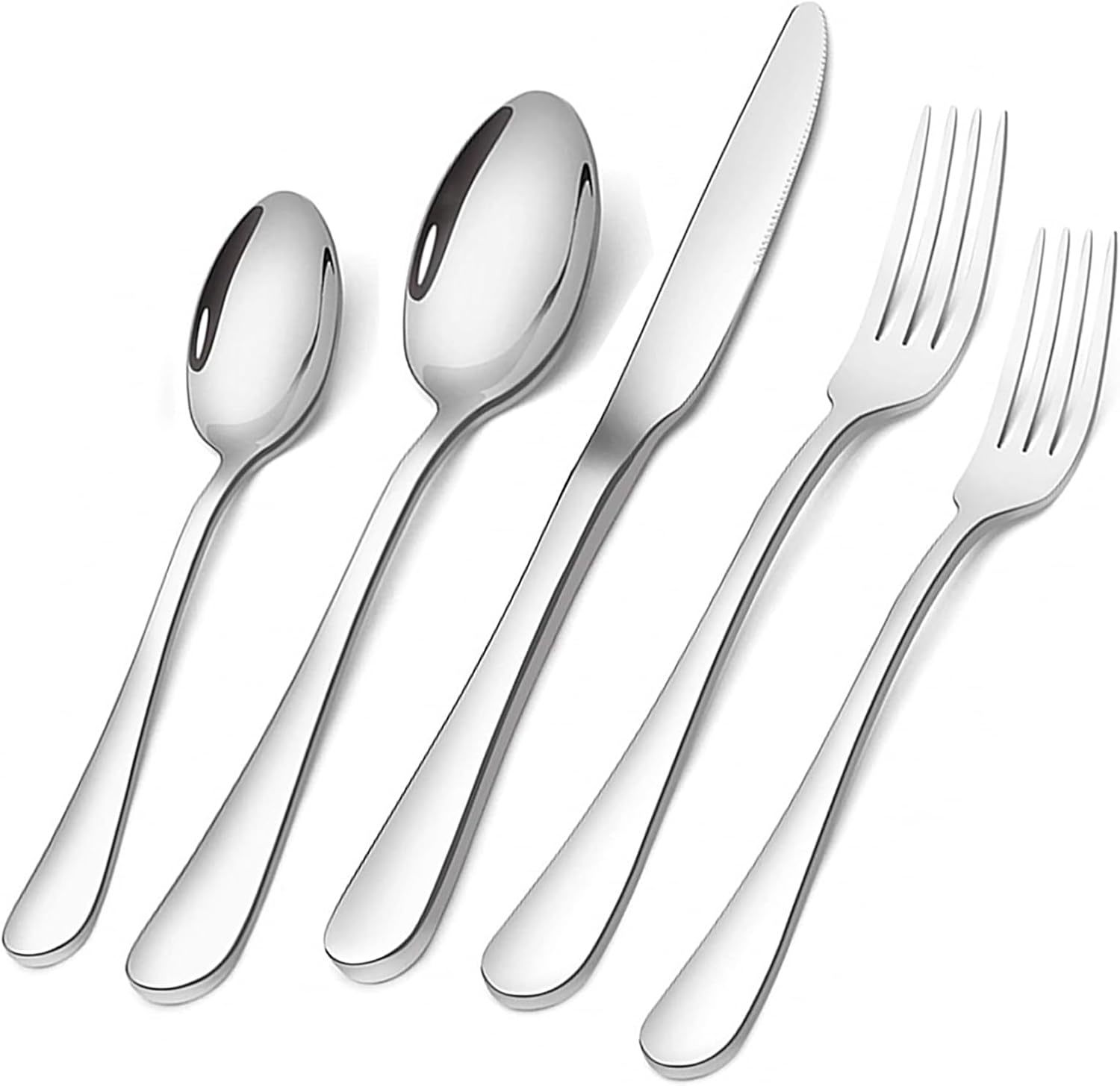Silverware Set, Briout Flatware Set Service For 4 Stainless, Dishwasher ... - $44.95