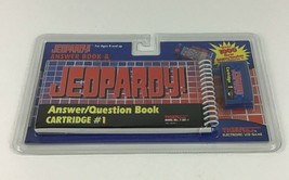 Jeopardy Answer/Question Book &amp; Game Cartridge #1 Tiger Electronics LCD ... - £11.64 GBP