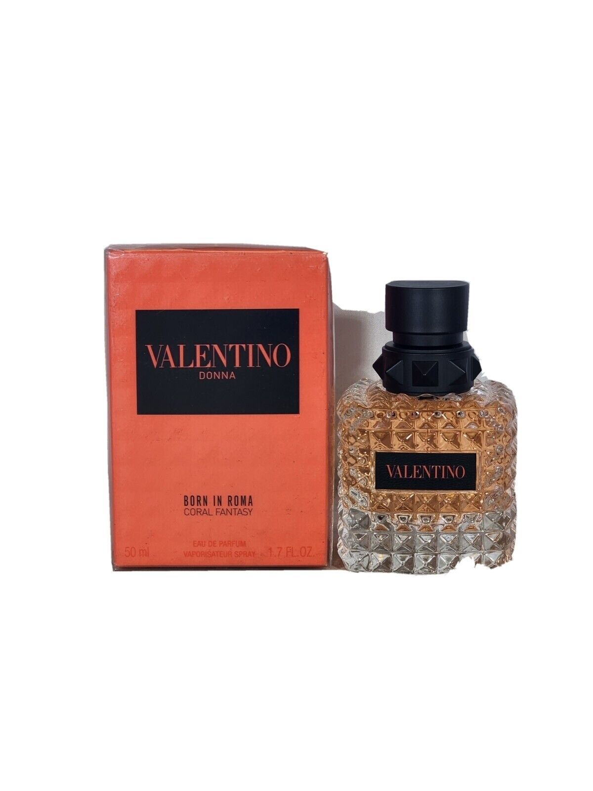 VALENTINO DONNA BORN IN ROMA CORAL FANTASY 50ML 1.7.OZ EAU DE PARFUM SPRAY - $89.10